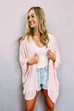 Sheer Lightweight Knit Long Sleeve Cardigan