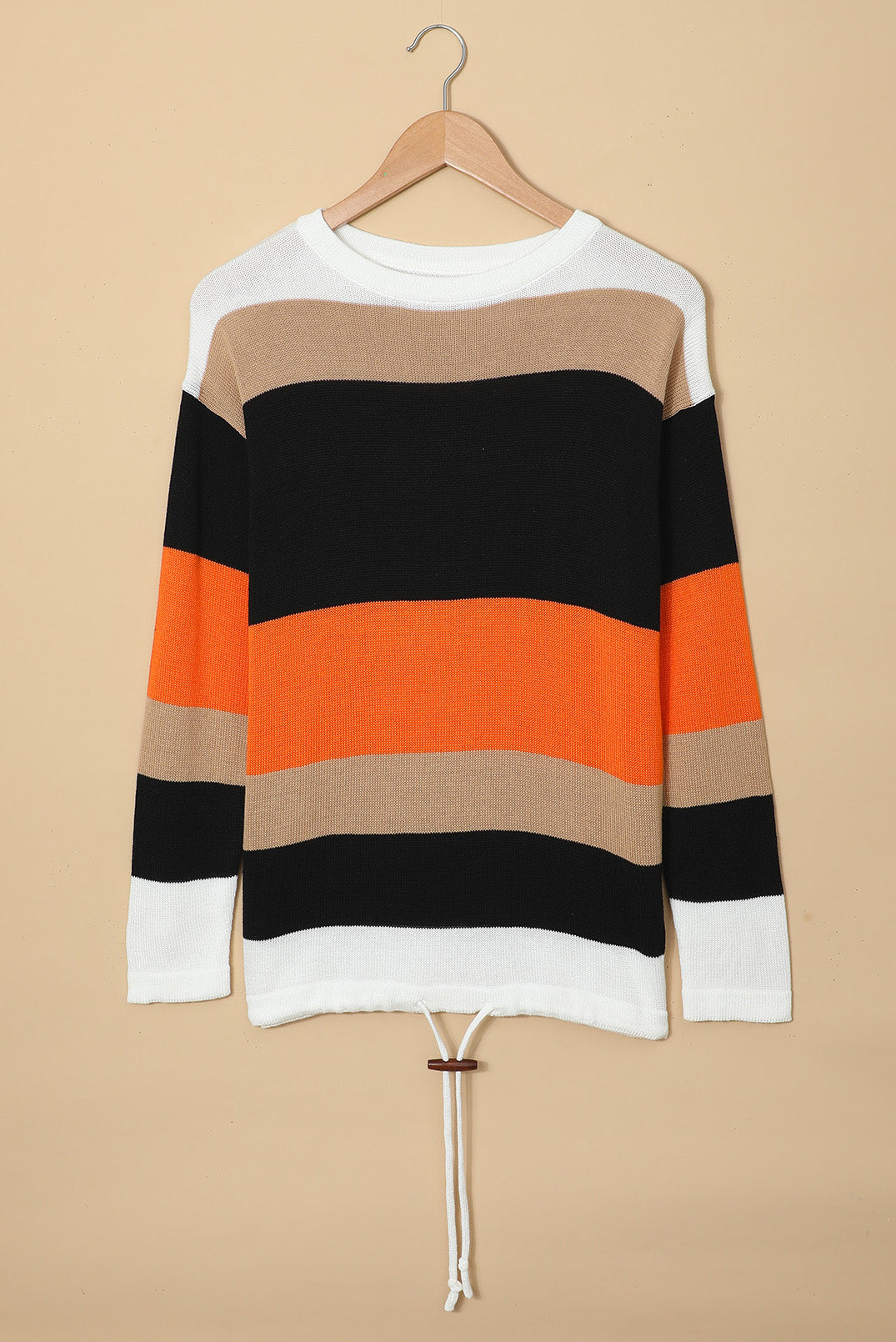 Colorblock Knit Sweater