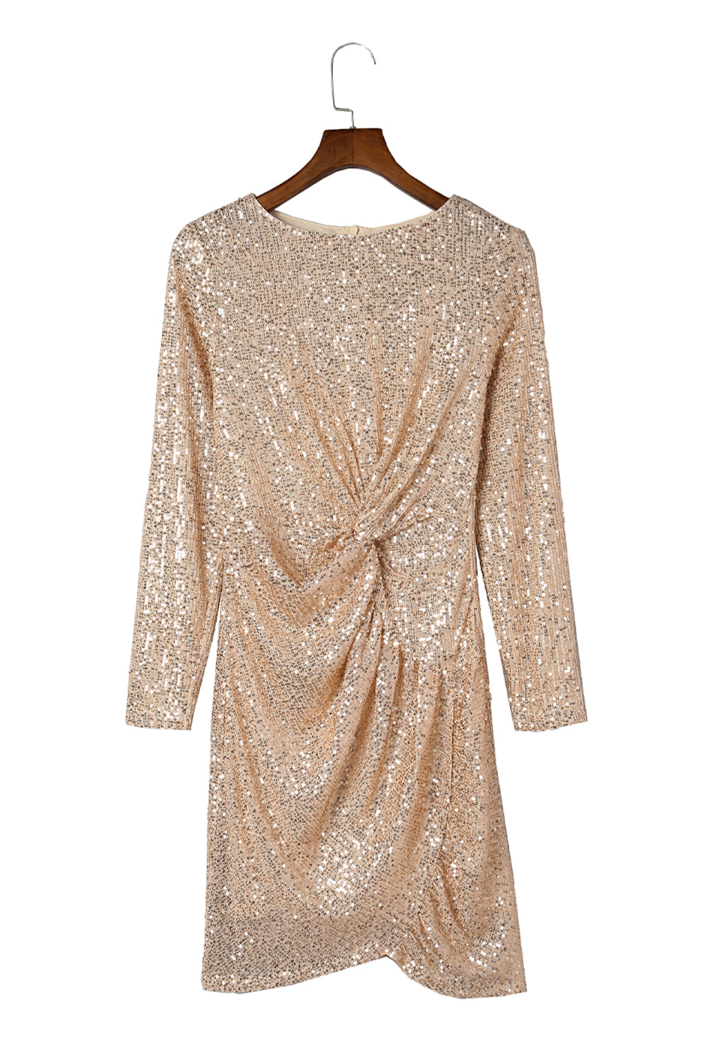 Knot Pack Hip Sequin Dress