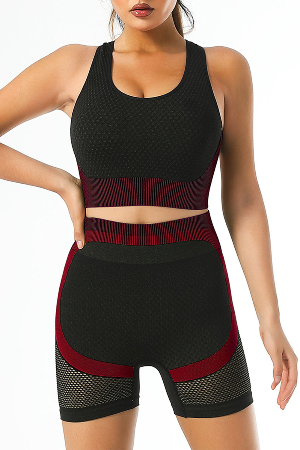 Ensemble soutien-gorge et short de sport Active Yoga