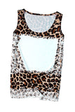 Bleached Blank Graphic Tank Top