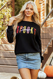 Spooky Season Halloween Fashion Graphic Sweatshirt