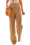 High Waist Plush Knitted Pants