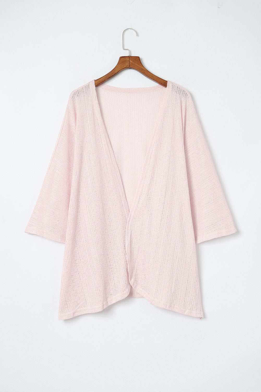 Sheer Lightweight Knit Long Sleeve Cardigan