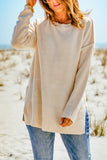 Side Split Tunic Sweater