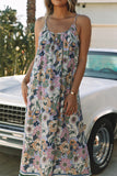 Vintage Long Floral Sundress