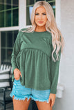 Long Sleeve Babydoll Top