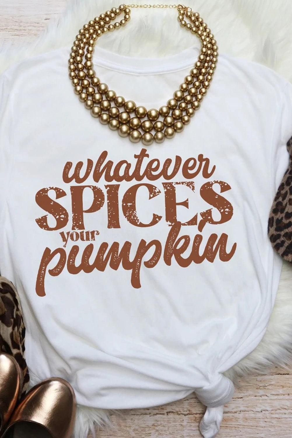 Whatever Spices Your Pumpkin Graphic Tee