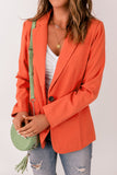 Flip Pocket Design Chic Blazer Coat