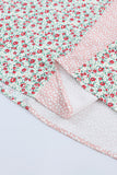 Chemisier à manches longues Dotty Floral Patchwork grande taille rose