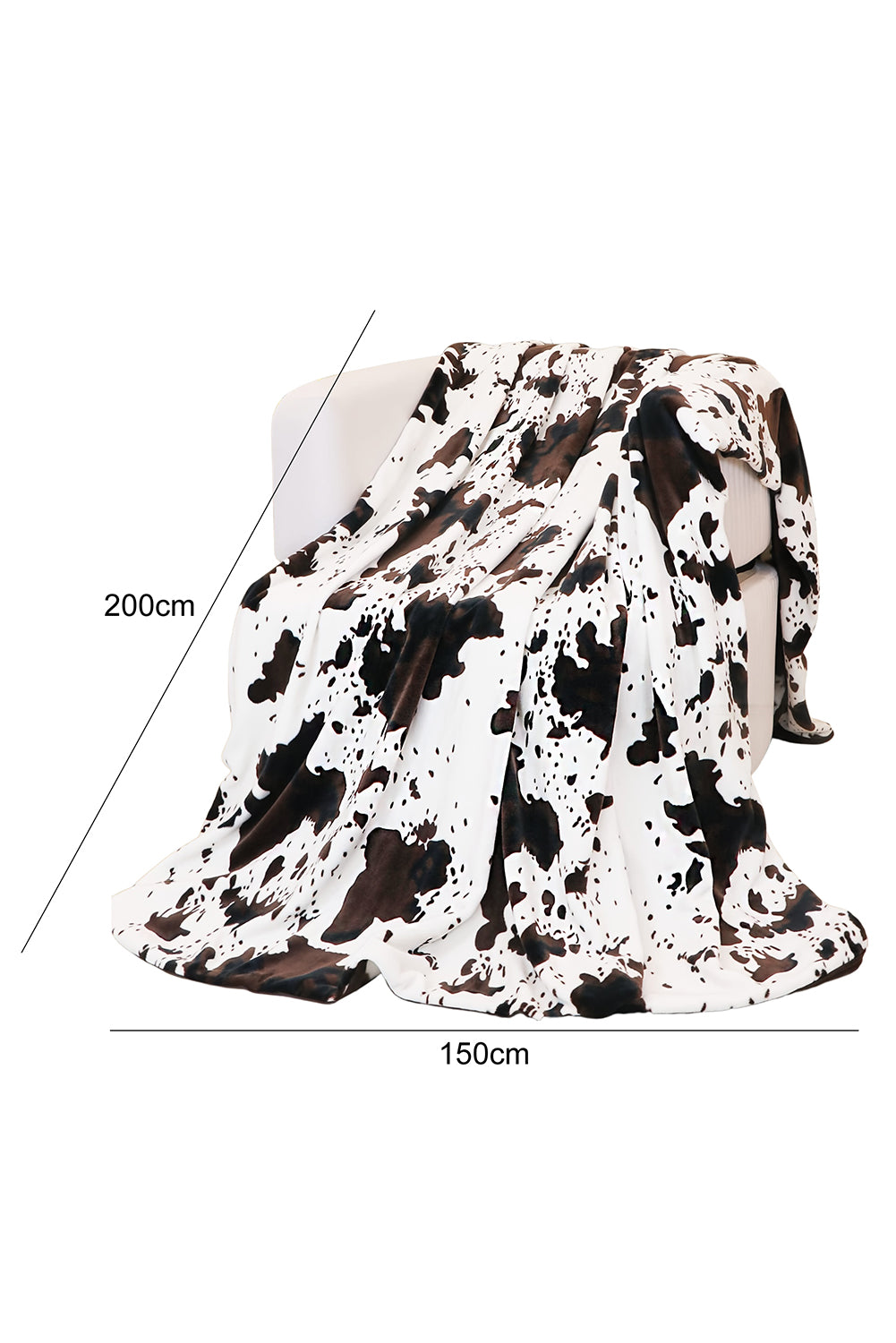 Cow Spots Plush Blanket 150*200cm