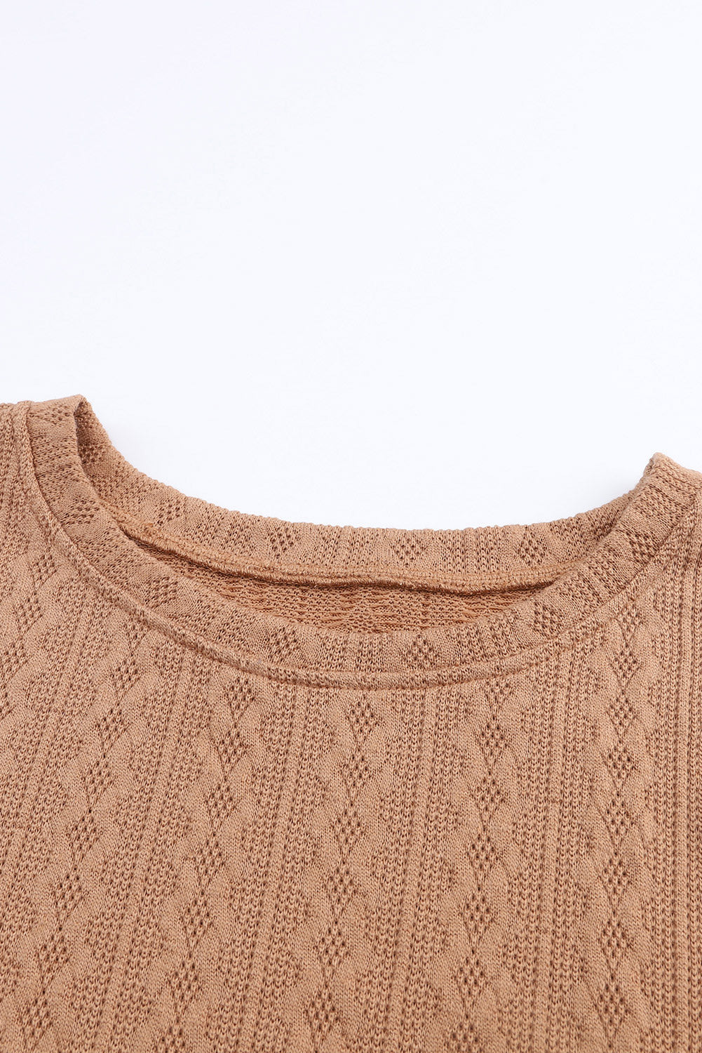 Subtle Cable Knit Plus Size Jumper