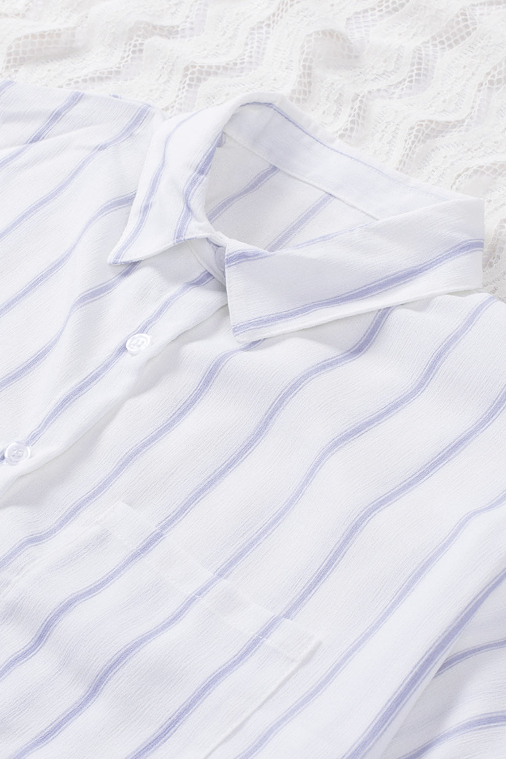 Pocketed Striped Shirt