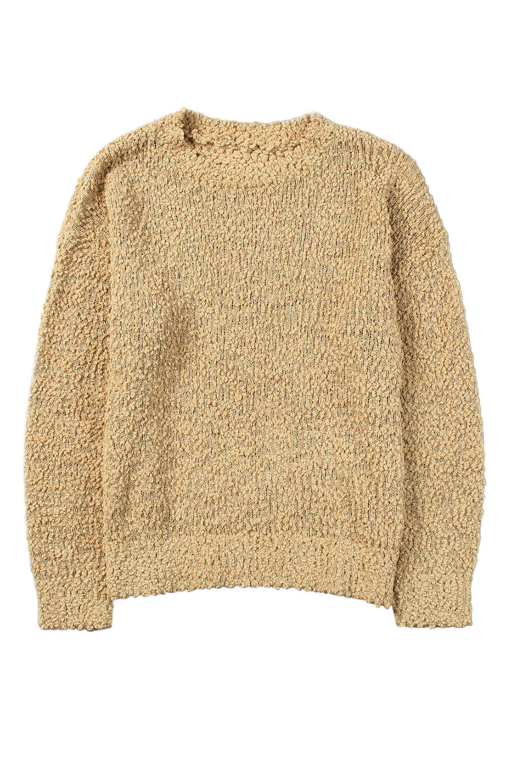 Porncorn Drop Shoulder Pullover Knit Sweater