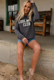 COOL MOMS CLUB Drop Shoulder Sweatshirt