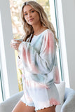 Tie Dye Knit Lounge Set