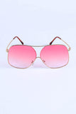 Gradient Colors Tinted Lens Oversized Sunglasses