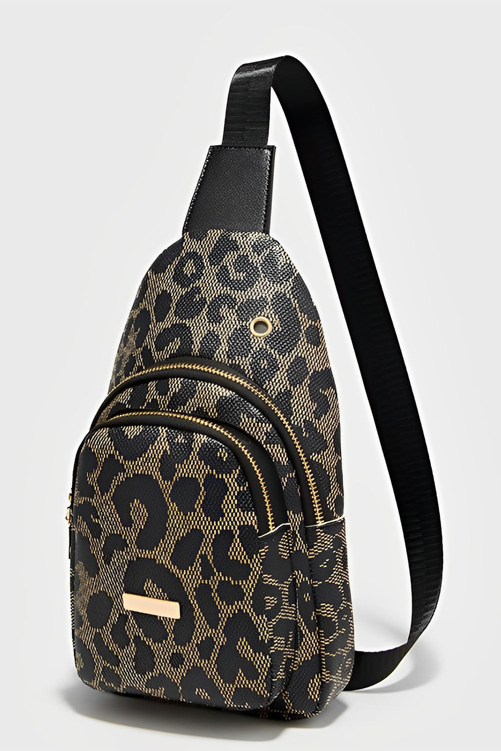 Print PU Sling Bag