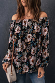 Floral Off The Shoulder Blouse