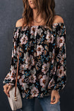 Floral Off The Shoulder Blouse