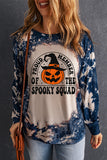 Proud Member of The Spooky Squad Graphic Tie-dye Top