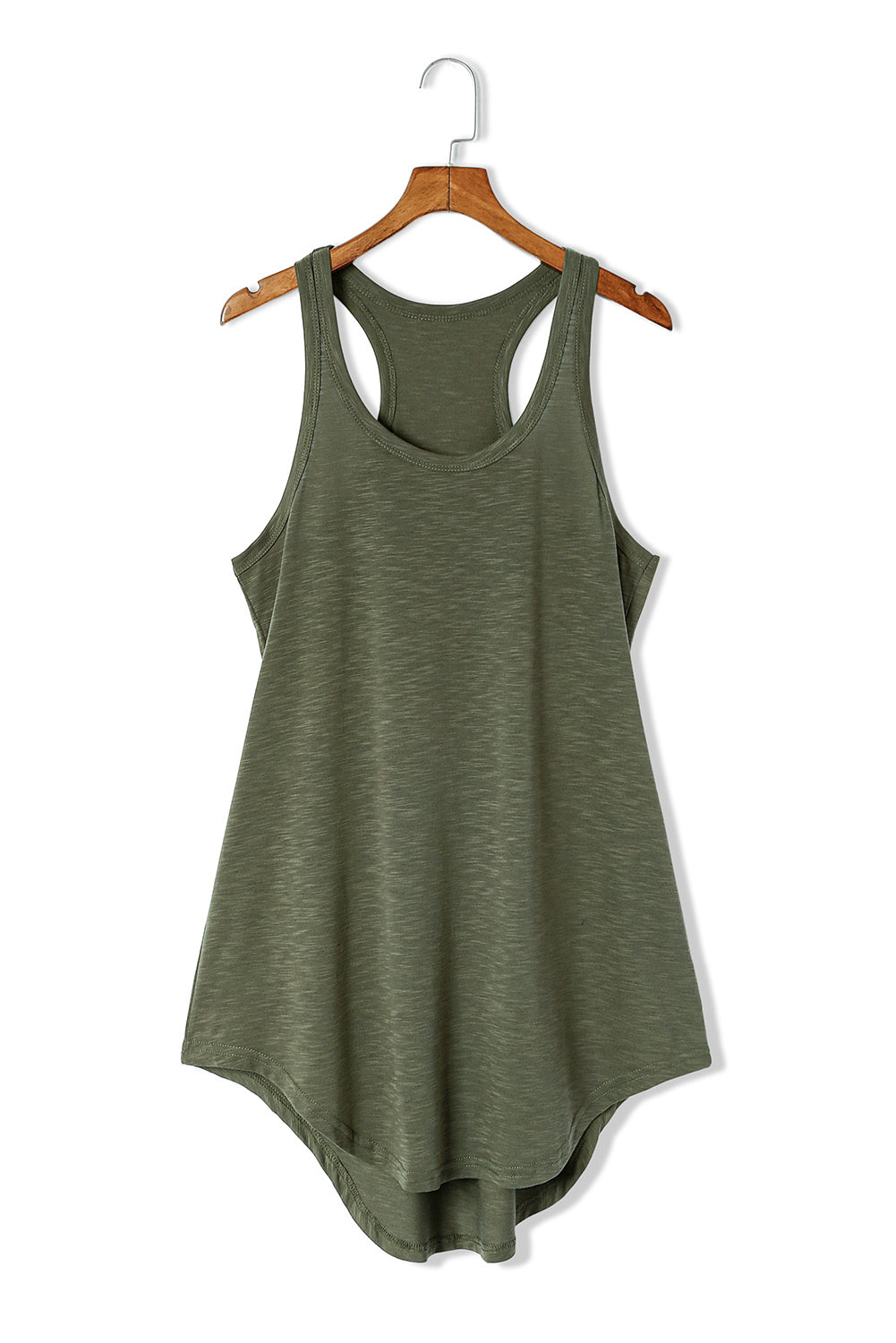 U Neck Racer Back Soft Tank Dress