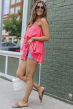 Ruffle Tiered Spaghetti Strap Tank Top