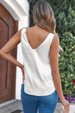 Deep V Neck Loose Tank Top