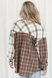 Mixed Plaid Soft Oversized Shirt