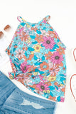 Floral Print Sleeveless Tank Top