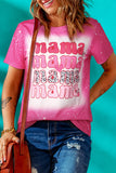 Mama Letter Print Graphic Tie Dye