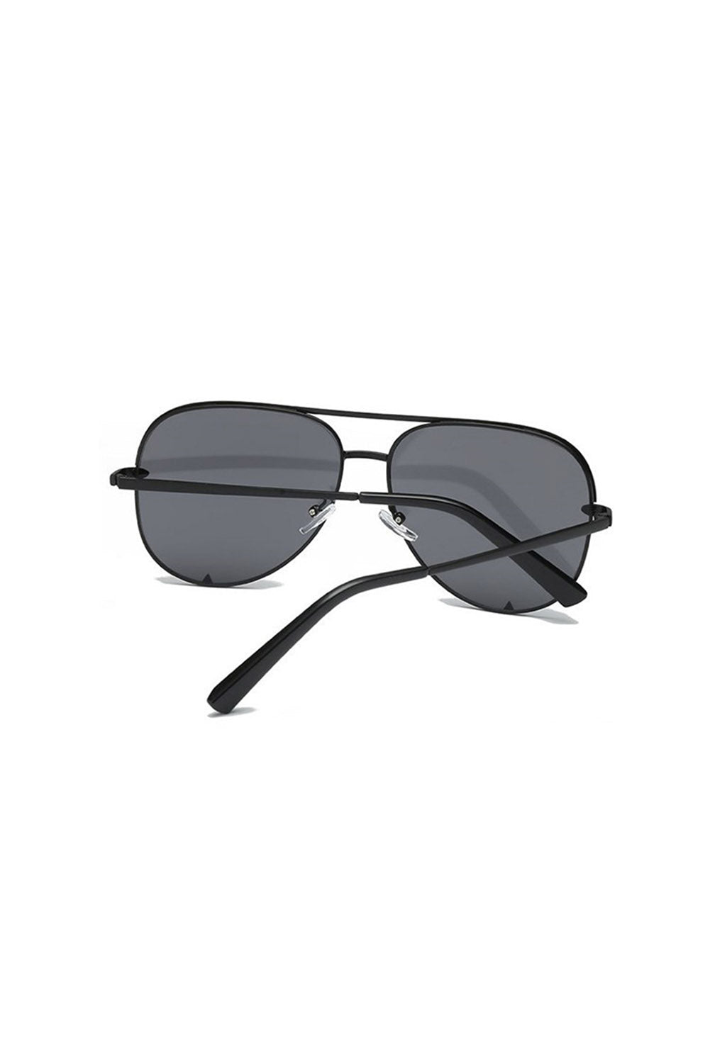 Retro Double Beam Metal Frame Sunglasses