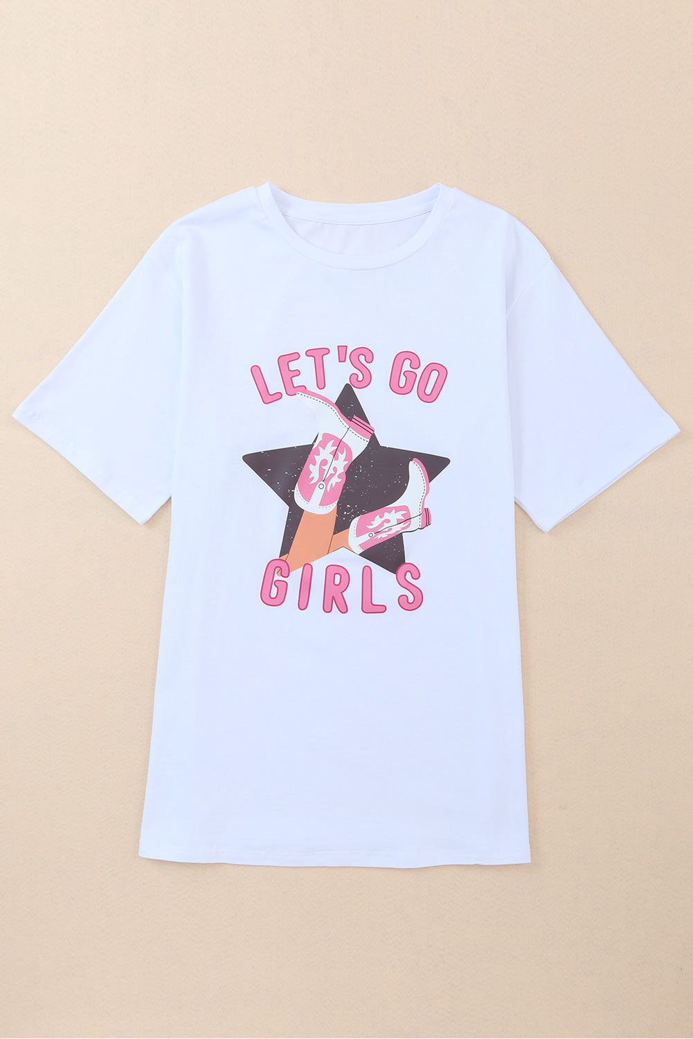 Lets Go Girls Western Graphic Tee