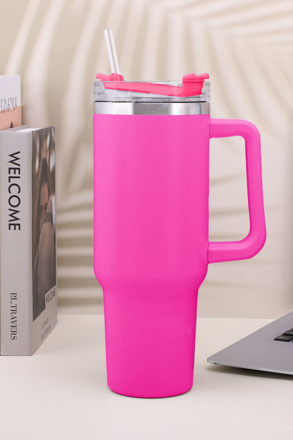 Pink 304 Stainless Steel Double Insulated Cup