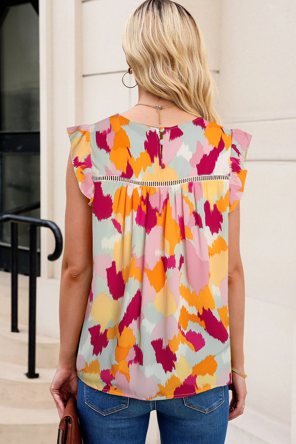 Abstract Printed Flutter Tank