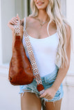 Crossbody PU Leather Sling Bag