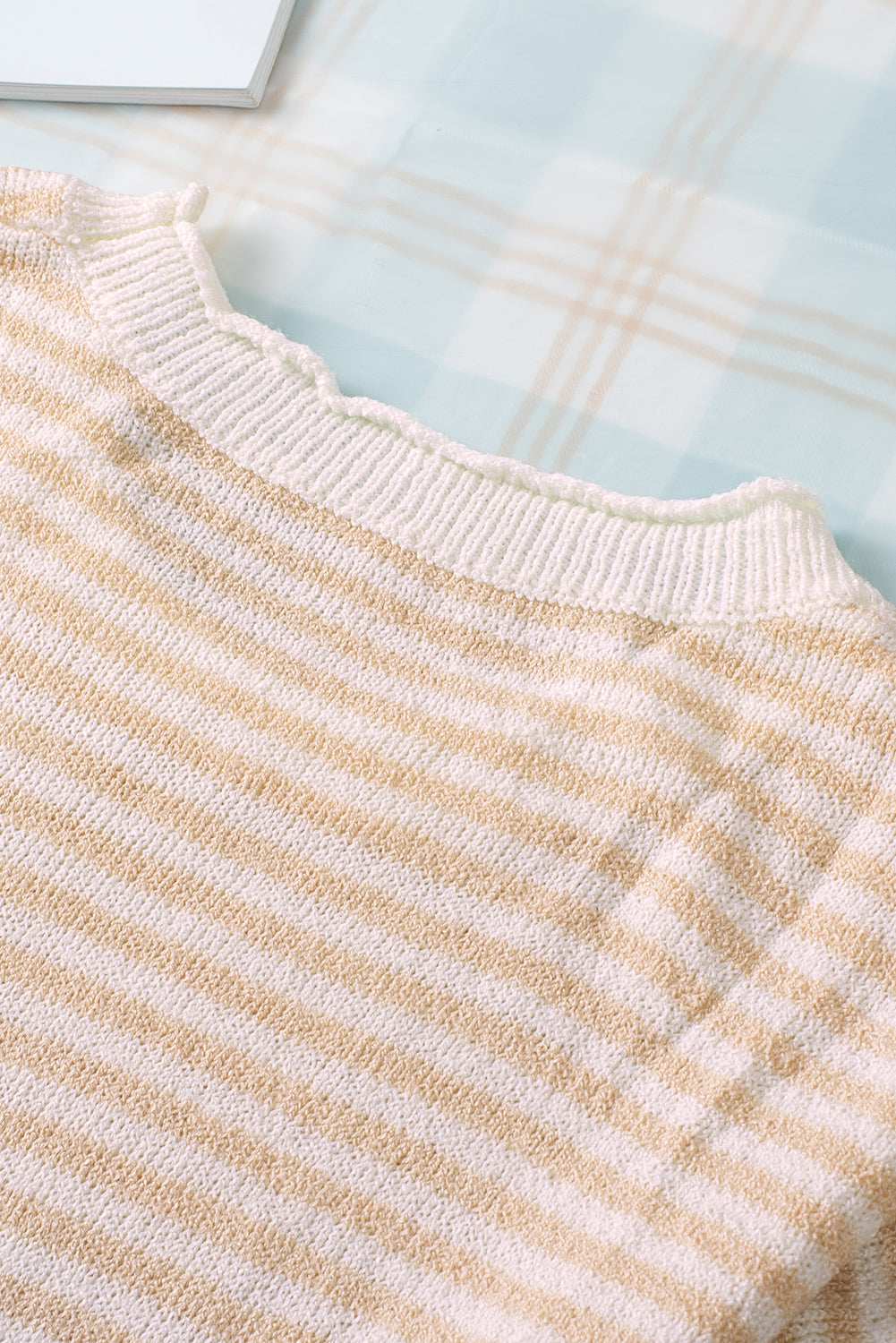 Striped Drop Shoulder Sweater