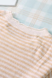 Striped Drop Shoulder Sweater