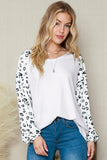 Print Thermal Long Sleeve Top