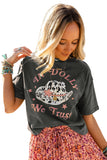 WE TRUST IN DOLLY Western Fashion Graphic Tee