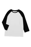 Color Block Raglan Sleeve Pullover Top