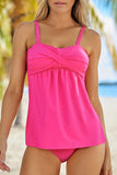 2pcs Swing Tankini Swimsuit