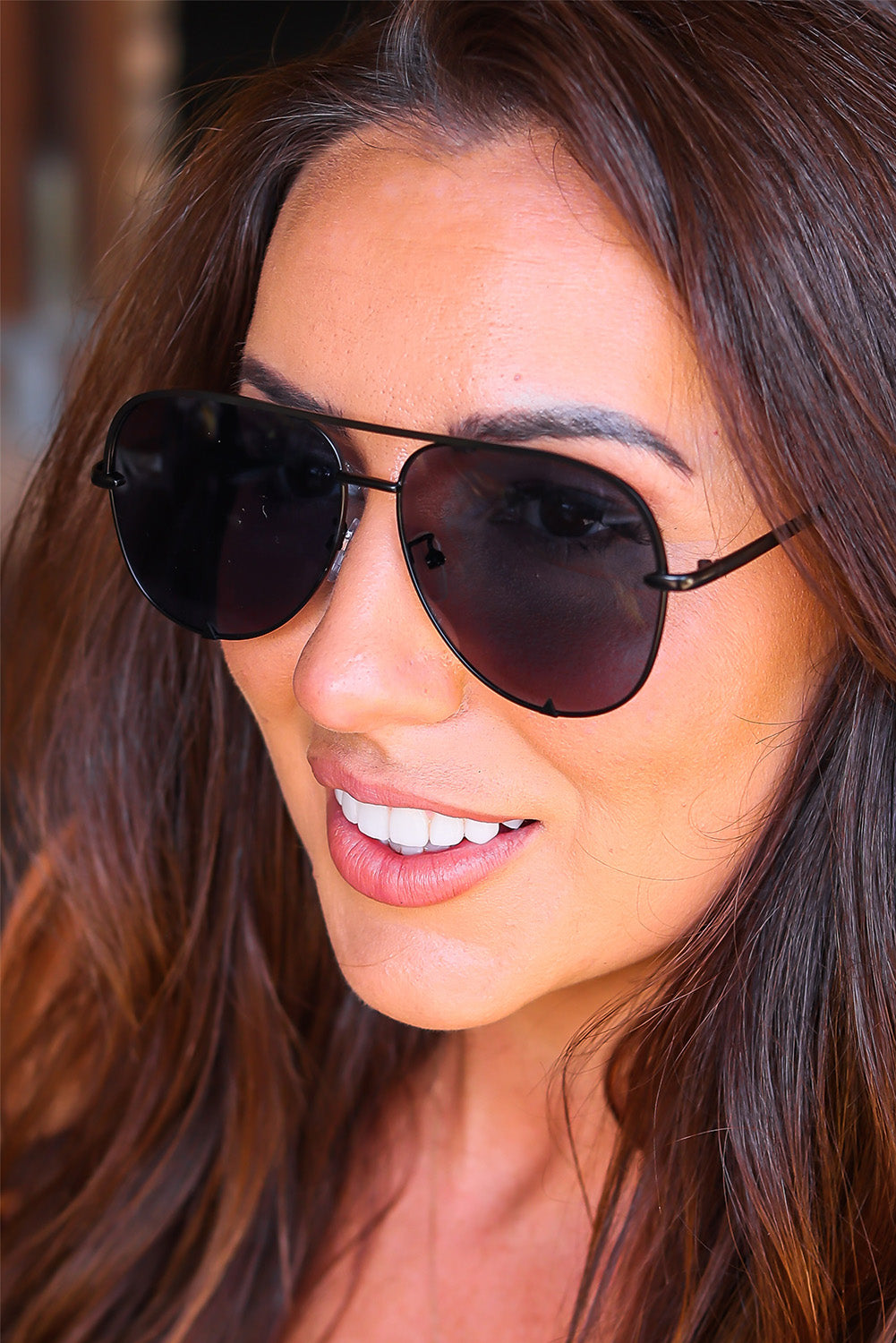 Oversized Aviator Sunglasses