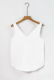 Deep V Neck Loose Tank Top