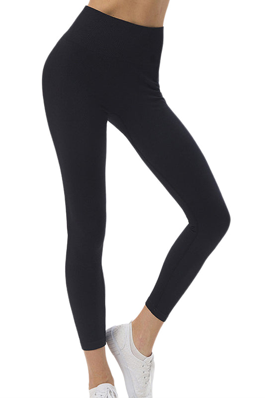 Solid Color Seamless Yoga Leggings