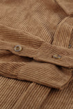 Corduroy Button Pocket Shirt