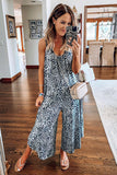 Leopard Adjustable Jumpsuit