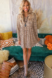 Long Sleeve Babydoll Dress