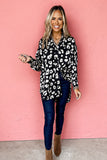 Leopard Print Tunic Shirt