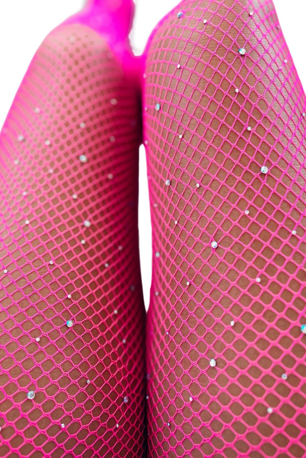 Sexy Rhinestone Fishnet Pantyhose